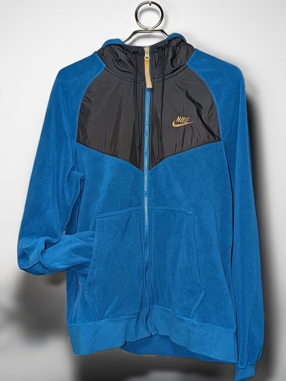 Vintage Nike Sportswear Hooded Fleece Jacket